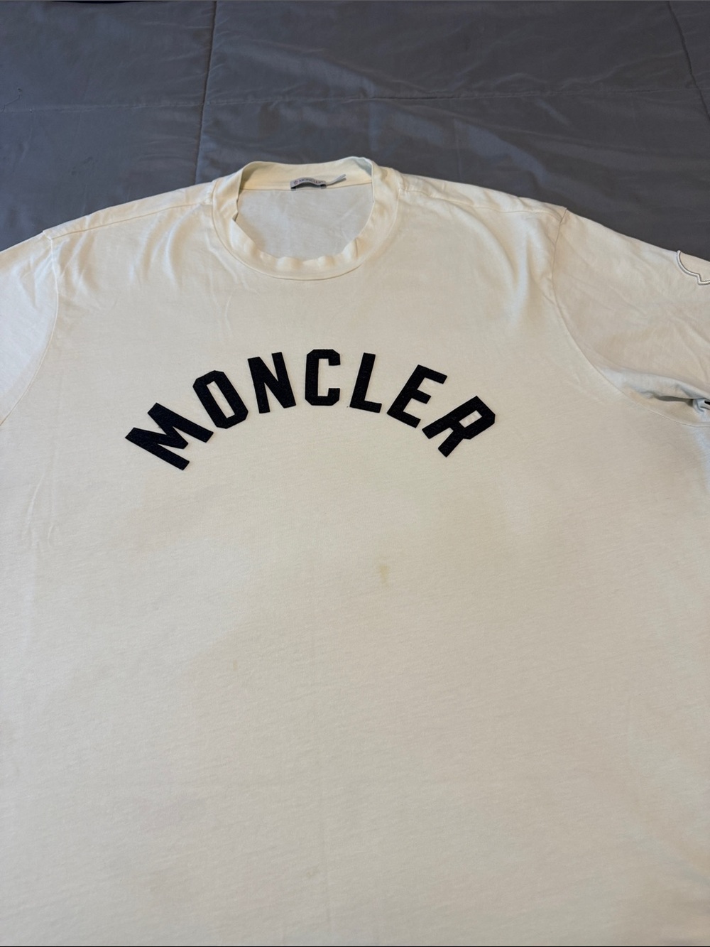 Authentic Moncler Graphic Tee – Size 4XL